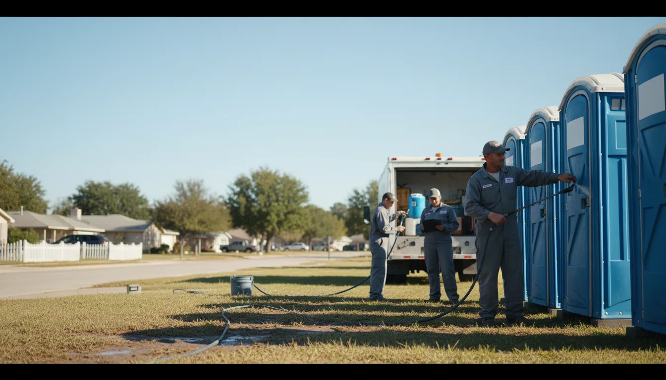Long-Term Portable Toilet Rental in Buda, TX near me
